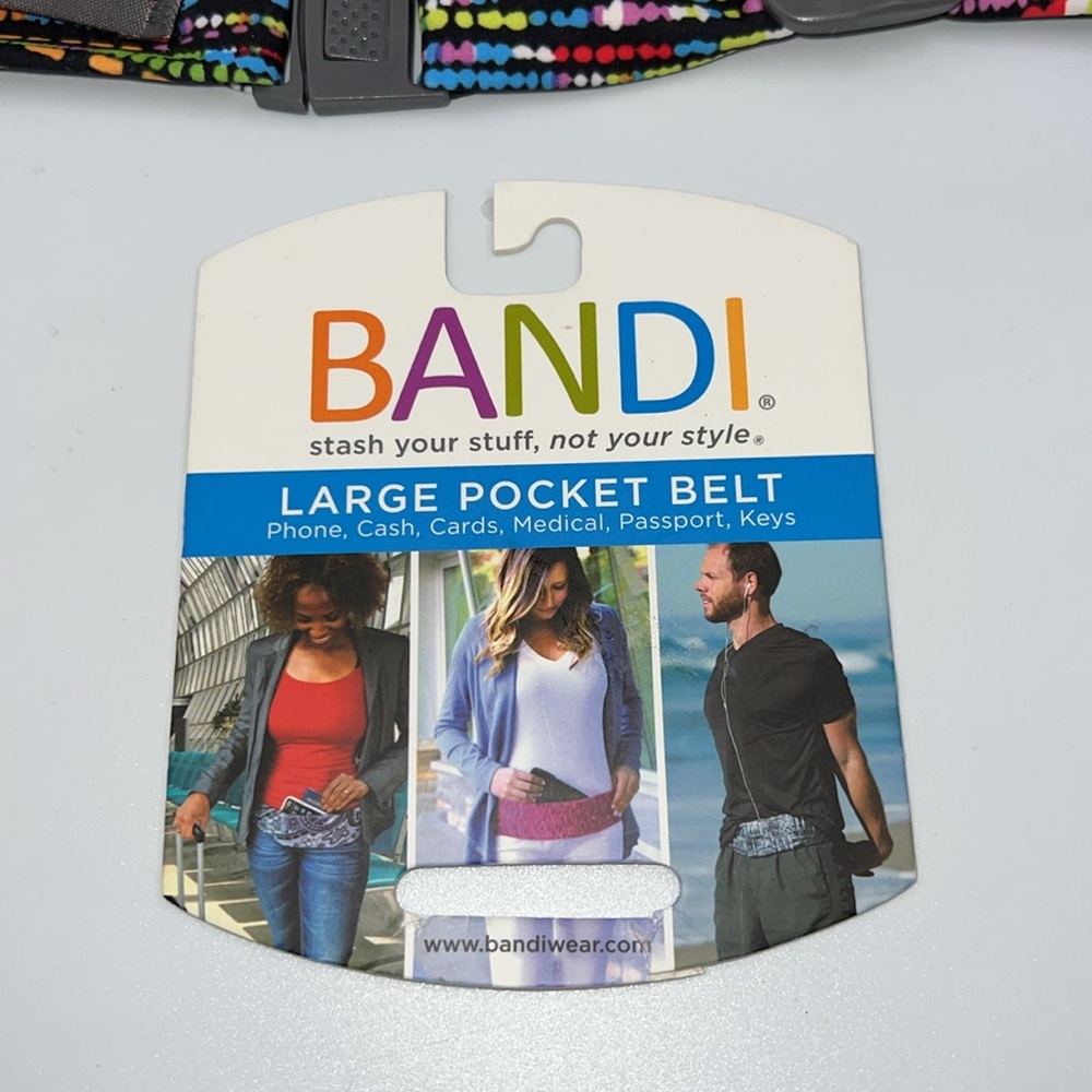 New BANDI Large Pocket Belt - Multicolor - Picture 3 of 4